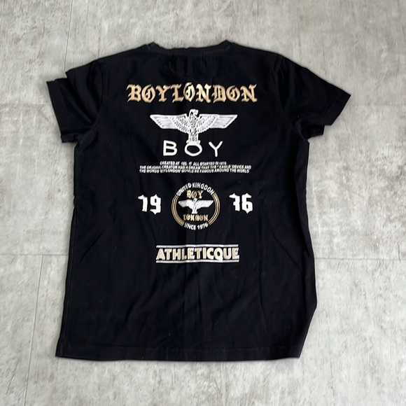 Boy London United Kingdom T-shirt size small - Picture 6 of 6